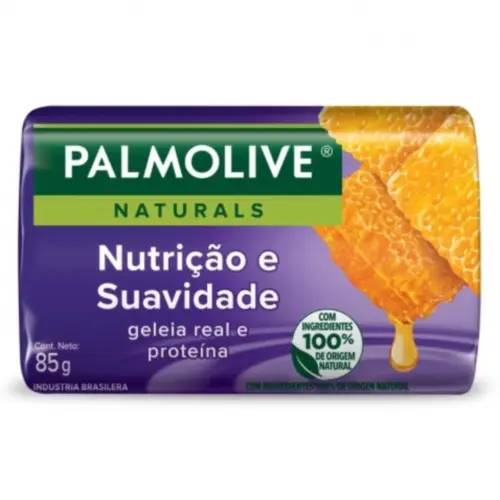 Sabonete em Barra Palmolive Nutri e Suavidade Geleia Com 85 g