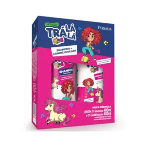 Kit Tra La La Hidrakids Shampoo e Condicionador 480ml