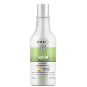 Shampoo Inoar Argan Infusion Reconstrução Com 500 ml