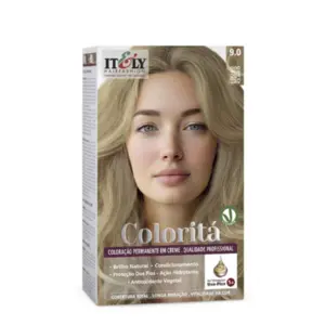 Coloração Itely 9.0 Louro Muito Claro Com 59,6 g