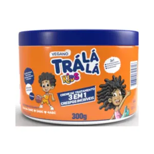 Creme Tratamento 3 em 1 Trá Lá Lá Kids 300g