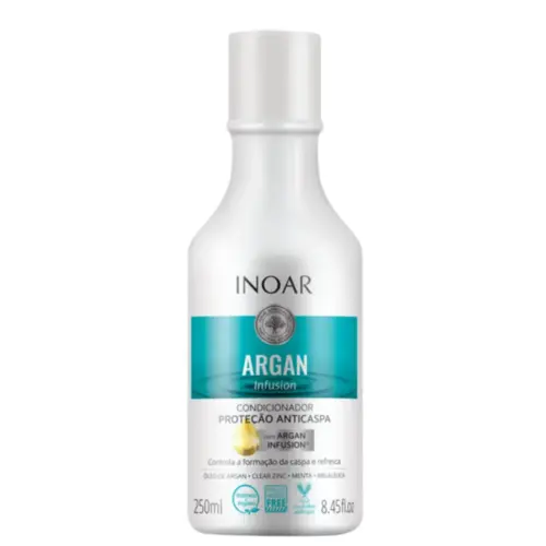 Condicionador Inoar Argan Infusion Anti Caspa Com 250 ml