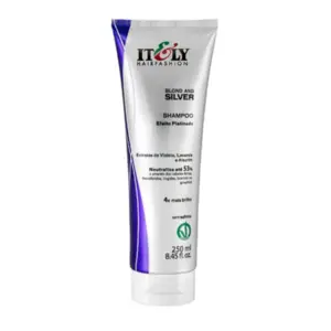 Shampoo matizador Itely Blond and Silver para Cabelos loiros e grisalhos Com 250 ml