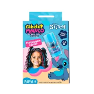 Giz para colorir Cabelos Mundial Stitch Mundial Temporário solúvel em água Com 1 unidade
