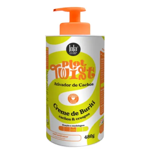Creme Modelador de curvaturas Lola Cosmetics Nut Buttercream Plot Twist Buriti Com 480 g