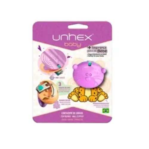 Cortador de Unha Unhex Baby Fauna