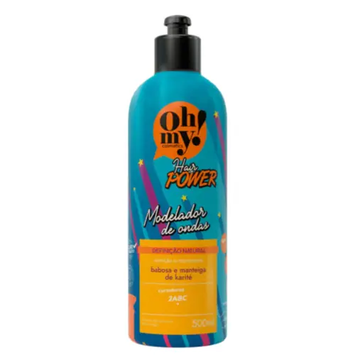 Modelador Oh My! Hair Power Ativador de Cachos Com 500 ml