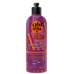 Umidificador de Cachos Haskell Hair Power para Cabelos ondulados, cacheados, crespos e em transição Com 500 ml