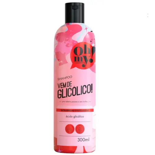 Shampoo Haskell OH MY VEM de GLICOLICO Com 300 ml
