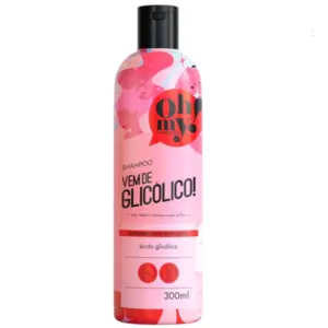 Shampoo Haskell OH MY VEM de GLICOLICO Com 300 ml