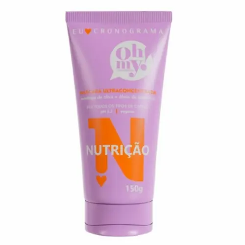 Máscara de Nutrição Haskell Oh My Eu Amo Cronograma Com 150 g