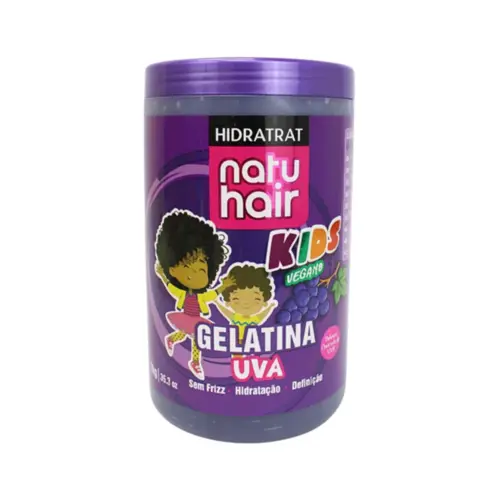 Gelatina Modeladora NatuHair Kids Vegano Com 1 kg
