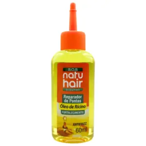 Óleo de Rícino NatuHair Reparador de Pontas Com 60 ml