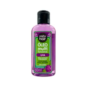 Óleo Multifuncional Natuhair Uva Com 60 ml
