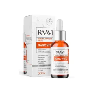 Sérum Iluminador Raavi Nano Vit C Com 30 ml