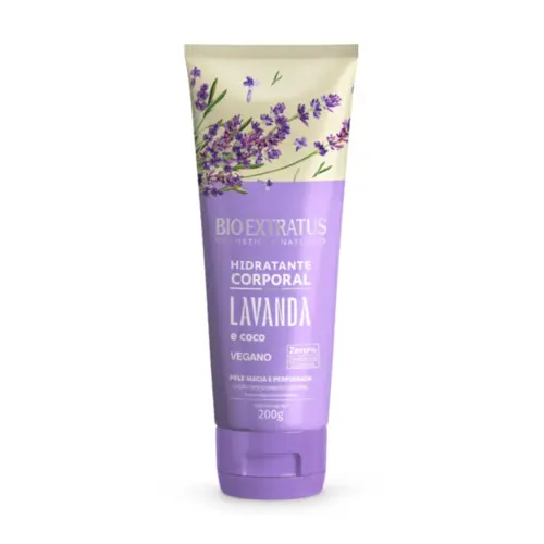 Hidratante Corporal Bio Extratus Lavanda Com 200 g