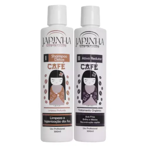 KIT JAPINHA SH DETOX+ATIVO REDUTOR DE CAFÉ 300ML