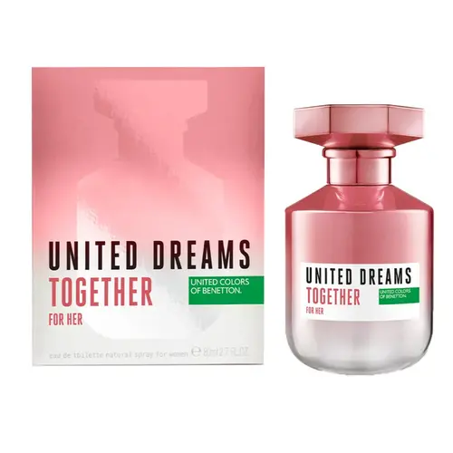 Perfume Benetton United Dreams Together For Her Eau de Toilette Com 80 ml