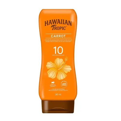 Protetor Solar Corporal Hawaiian Tropic Carrot FPS10 Com 240 ml