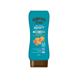 Protetor Solar Hawaiian Tropic Island Sport FPS 50 Com 240 ml