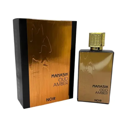 PERFUME MANASIK OUD AMBER NOIR BIM OLORE IMPORTADOS Com 100 ml