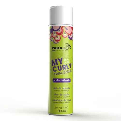 Finalizador Capilar Paiolla My Curly Com 300 ml
