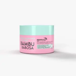 Máscara Capilar Paiolla Vegana Bambu e Babosa Com 300g