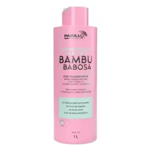 Condicionador Paiolla Vegano Bambu e Babosa Com 1000 ml