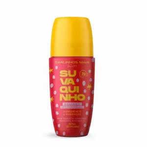 Desodorante Antitranspirante Roll On Rosa Selvagem Suvaquinho bloqueador de odor 72h Clareador de axilas Com 85 ml