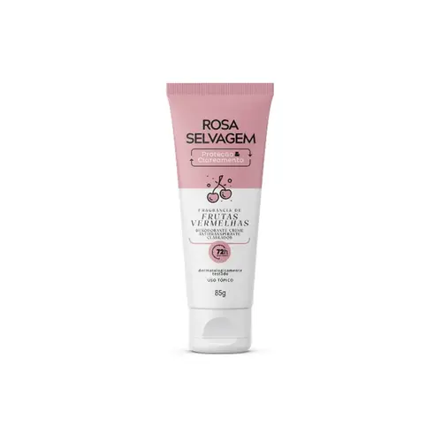 Desodorante Creme Rosa Selvagem Frutas Vermelhas 72H Com 85 g