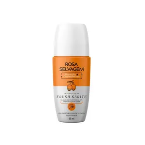 Desodorante Roll On Rosa Selvagem Fresh Karité 72H Com 85 ml