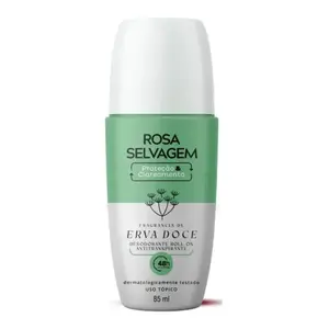 Desodorante Creme Rosa Selvagem erva doce 72H Com 85 g