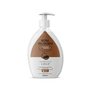 Sabonete Líquido Corporal Rosa Selvagem Coco Com 400 ml