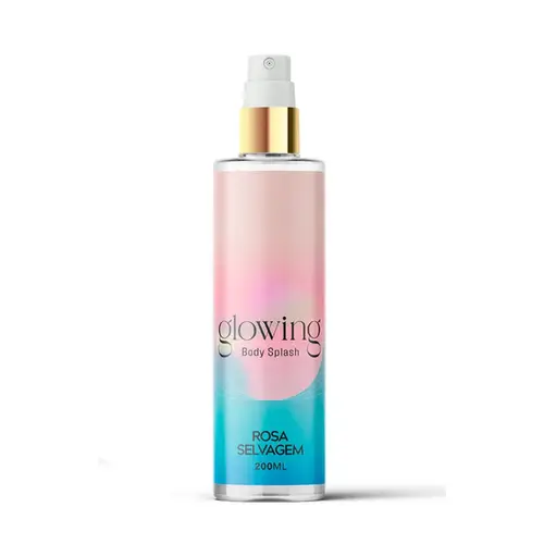Body Splash Rosa Selvagem Glowing Com 200 ml