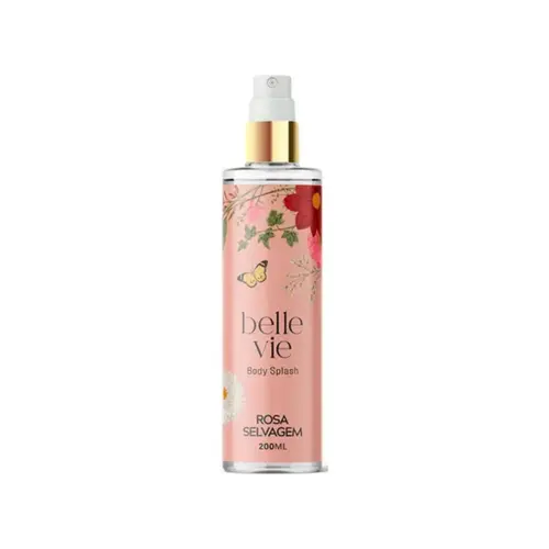 Body Splash Belle Vie Rosa Selvagem Com 200 ml
