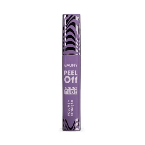 Máscara para Cílios Bauny Peel Off Preta Volume e Define Com 5g