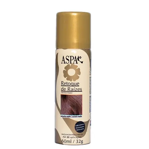 Retoque de Cabelo Aspa castanho médio 60ml