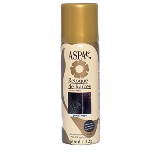 Retoque de Cabelo Aspa preto 60ml