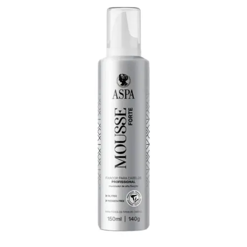 Mousse Modeladora Profissional Aspa Forte Com 150 ml