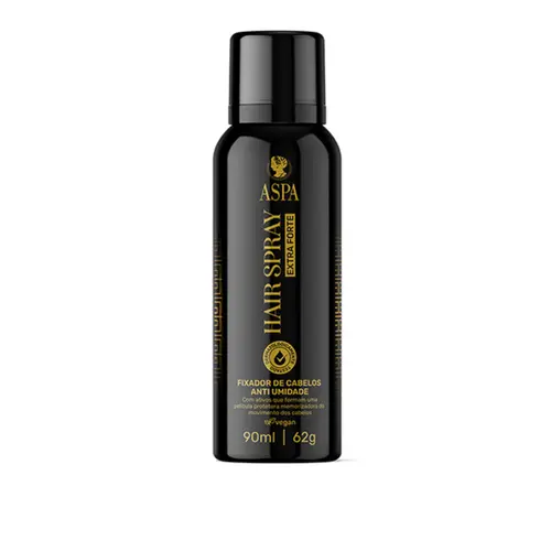 Fixador de penteado Aspa Hair Spray Extra Forte Com 90 ml