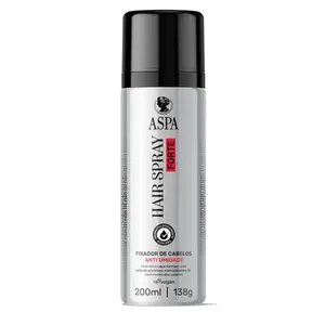 Fixador de penteado Aspa Hair Spray Forte Com 200 ml