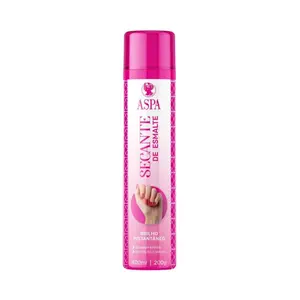 Secante de Esmalte ASPA Secante instantâneo que forma película protetora e confere Brilho Com 400 ml