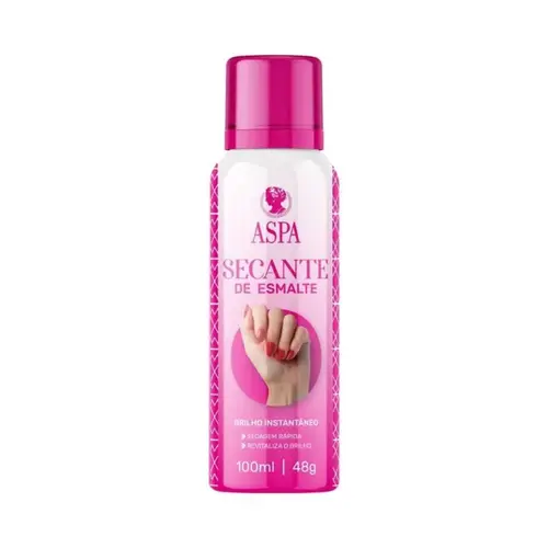 Secante de Esmalte Aspa Instantâneo que forma película protetora Com 100 ml