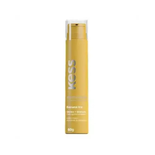 Gel Dental Kess Whitelicious Banana Ice Com 1 unidade