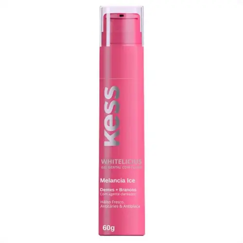 Gel Dental Kess Whitelicious Melancia Ice Com 70 g