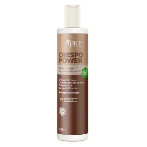 Shampoo Hidratante Apice Crespo Power Com 300 ml