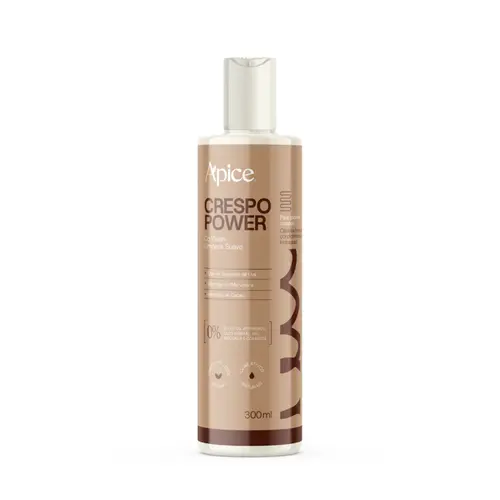 Co wash Apice Crespo Power Limpeza Profunda Suave Com 300 ml