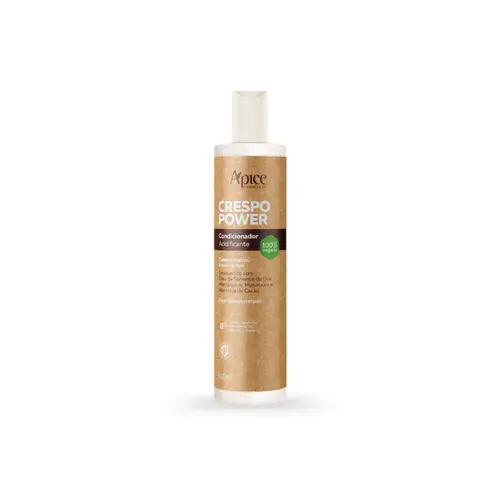 Condicionador Acidificante Apice Crespo Power Com 300 ml