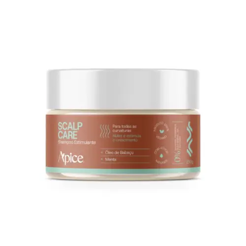 Shampoo APICE Scalp Care Esfoliante para couro cabeludo Com 250 g