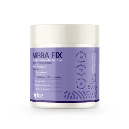 Ativador e Modelador de Cachos Apice Mirra Fix Com 500g